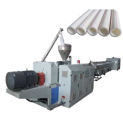 China Plastic Yarn Machinery 16mm-75mm Extruder PVC UPVC Pipe Making Machine
